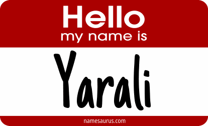 Hello my name is Yarali png download