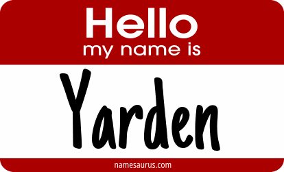 Hello my name is Yarden png download