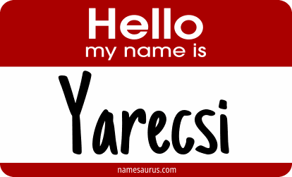 Hello my name is Yarecsi png download