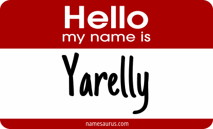 Hello my name is Yarelly png download