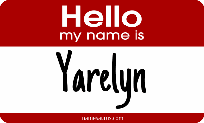 Hello my name is Yarelyn png download