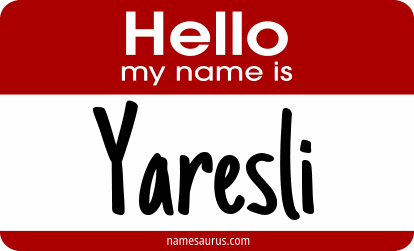 Hello my name is Yaresli png download