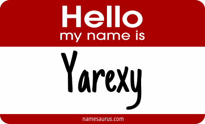 Hello my name is Yarexy png download