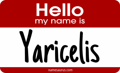 Hello my name is Yaricelis png download