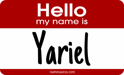Hello my name is Yariel png download