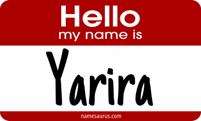 Hello my name is Yarira png download