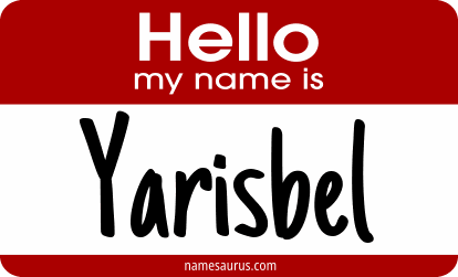 Hello my name is Yarisbel png download