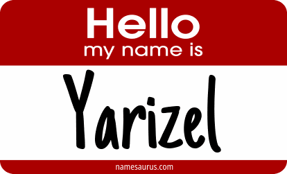 Hello my name is Yarizel png download