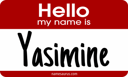 Hello my name is Yasimine png download