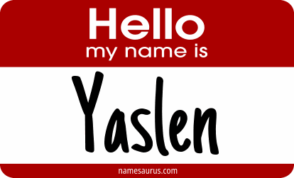 Hello my name is Yaslen png download