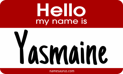 Hello my name is Yasmaine png download