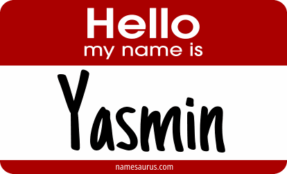 Hello my name is Yasmin png download