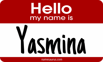 Hello my name is Yasmina png download