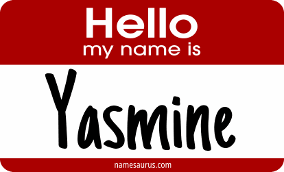 Hello my name is Yasmine png download