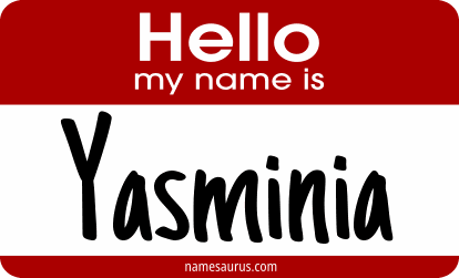 Hello my name is Yasminia png download