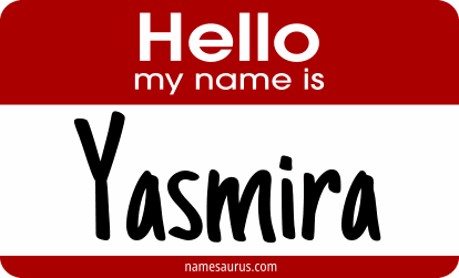 Hello my name is Yasmira png download