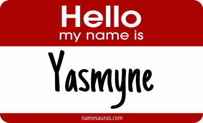 Hello my name is Yasmyne png download