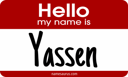 Hello my name is Yassen png download