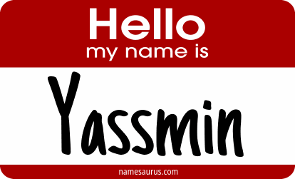 Hello my name is Yassmin png download