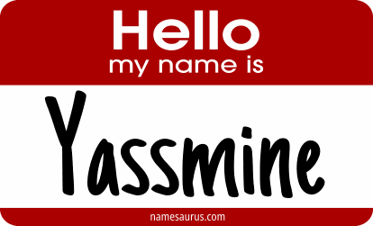Hello my name is Yassmine png download