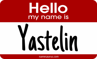 Hello my name is Yastelin png download