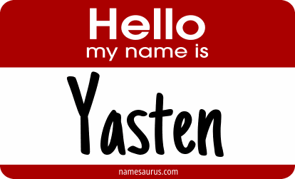 Hello my name is Yasten png download
