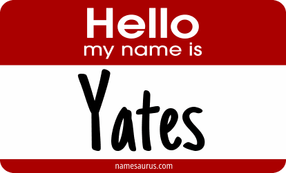 Hello my name is Yates png download