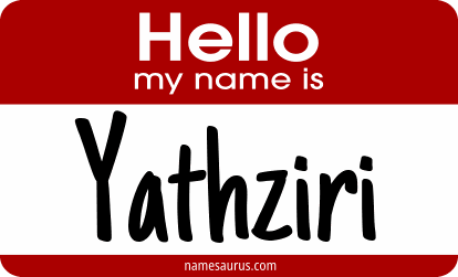 Hello my name is Yathziri png download