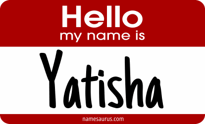 Hello my name is Yatisha png download