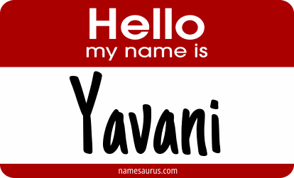 Hello my name is Yavani png download