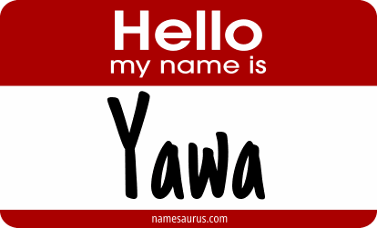 Hello my name is Yawa png download