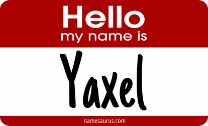 Hello my name is Yaxel png download