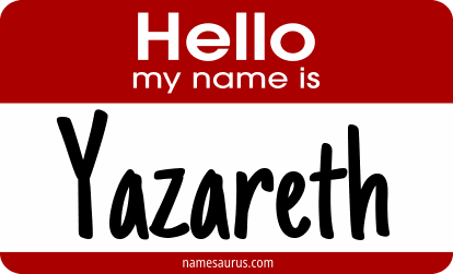 Hello my name is Yazareth png download