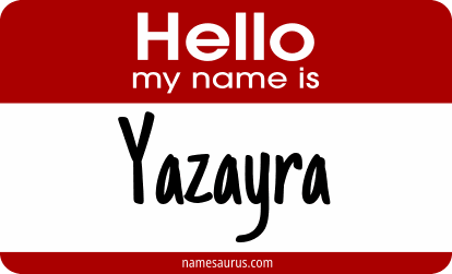 Hello my name is Yazayra png download