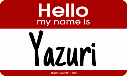 Hello my name is Yazuri png download