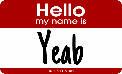 Hello my name is Yeab png download