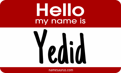 Hello my name is Yedid png download