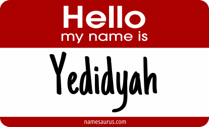 Hello my name is Yedidyah png download