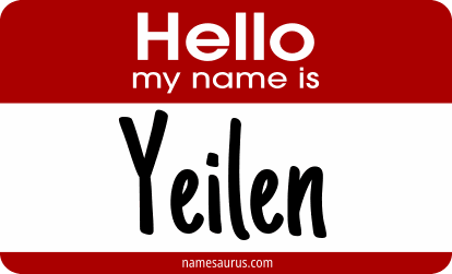 Hello my name is Yeilen png download