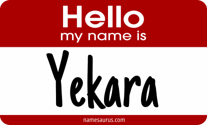 Hello my name is Yekara png download