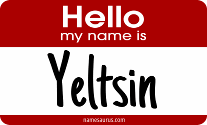Hello my name is Yeltsin png download