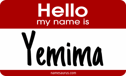 Hello my name is Yemima png download