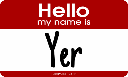 Hello my name is Yer png download