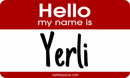 Hello my name is Yerli png download