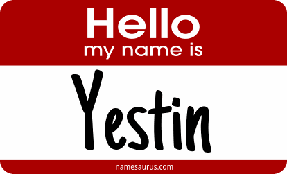 Hello my name is Yestin png download