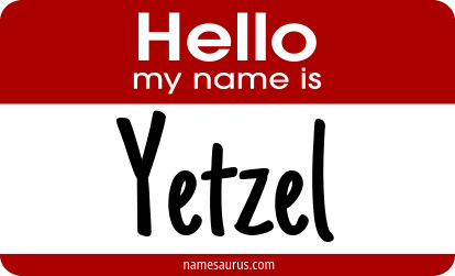Hello my name is Yetzel png download