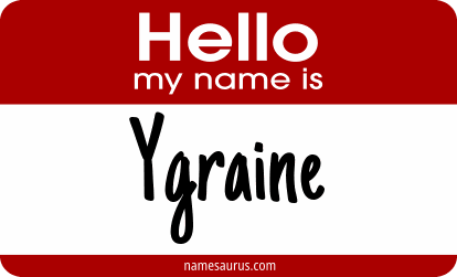 Hello my name is Ygraine png download