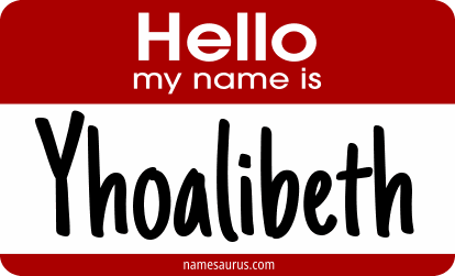 Hello my name is Yhoalibeth png download