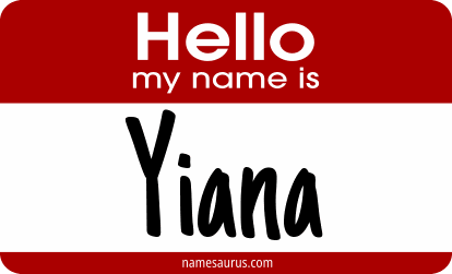 Hello my name is Yiana png download