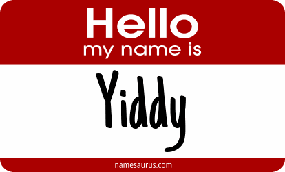 Hello my name is Yiddy png download